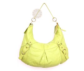 Vogue Crafts and Designs Pvt. Ltd. manufactures Lovely Green Hobo Bag at wholesale price.